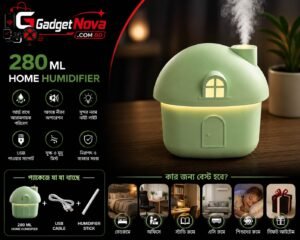 280ML Home Humidifier | USB Nano Mist Air Humidifier | Gadget Nova